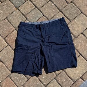 Polo Ralph Lauren Navy Flat Front Shorts